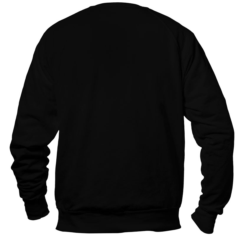 Sudadera Ligera Raglan Hombre Trasero